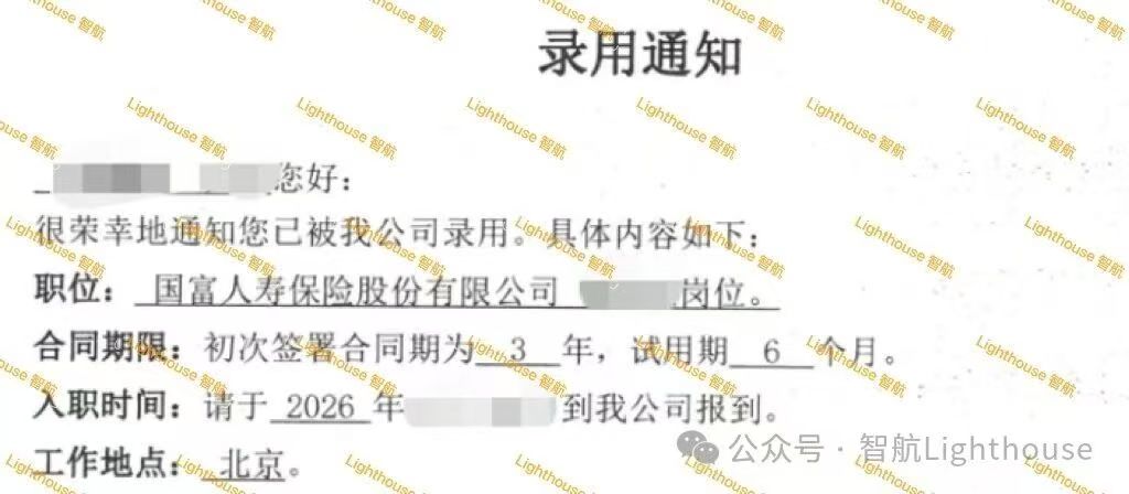 Guofu Life offer letter